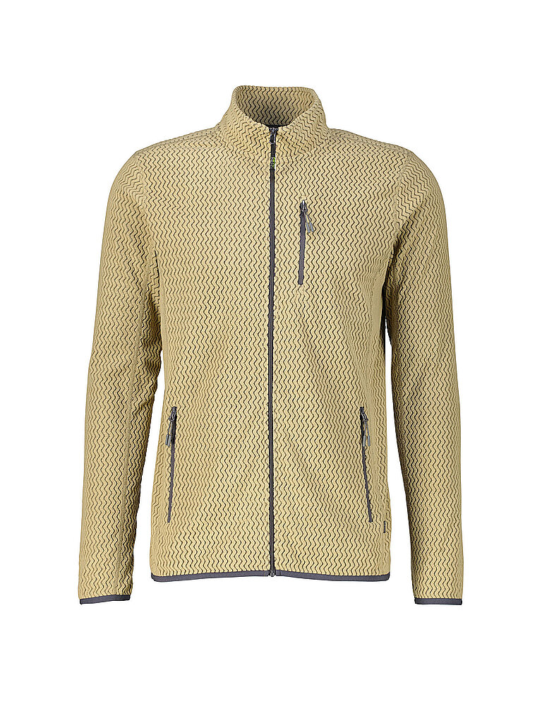 MERU Herren Fleecejacke Calais Jaquard camel | M