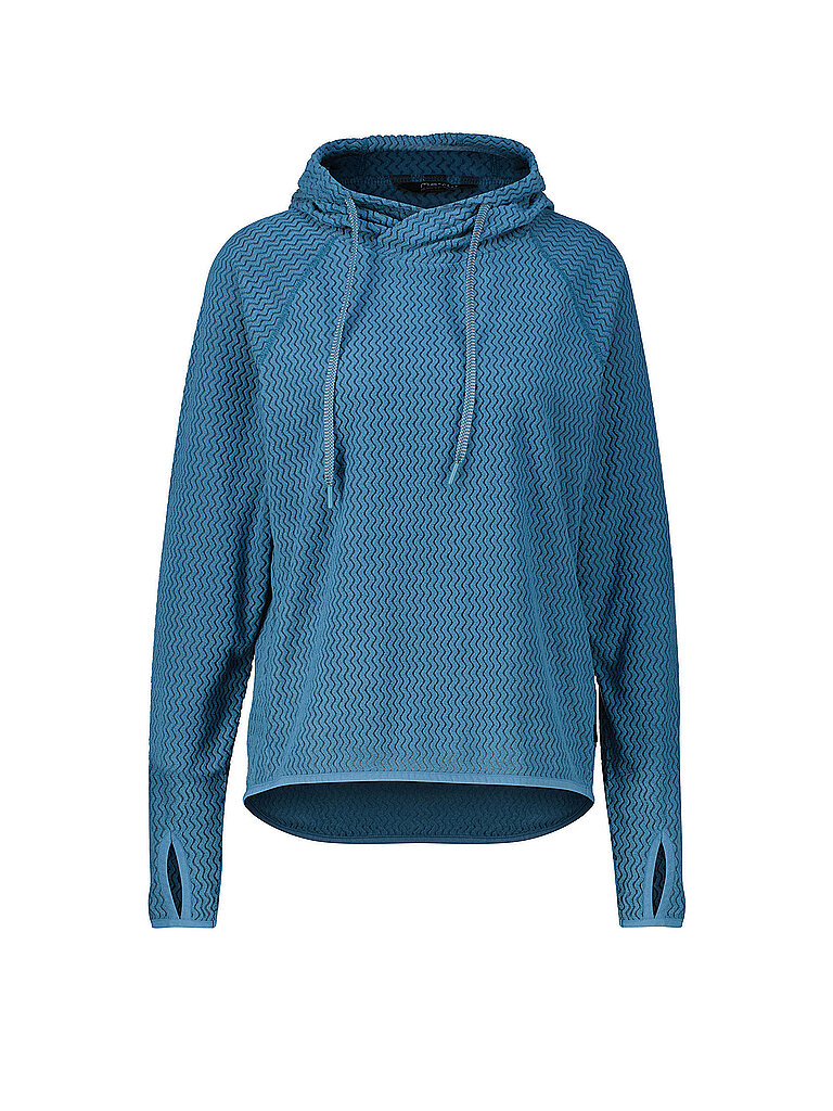 MERU Damen Fleecejacke Calais Hoodie petrol | 38
