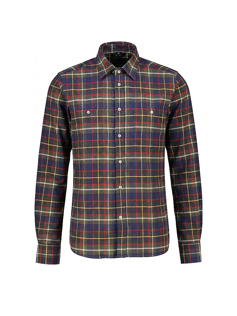 MERU Herren Hemd Waimate Flannel dunkelblau | XL