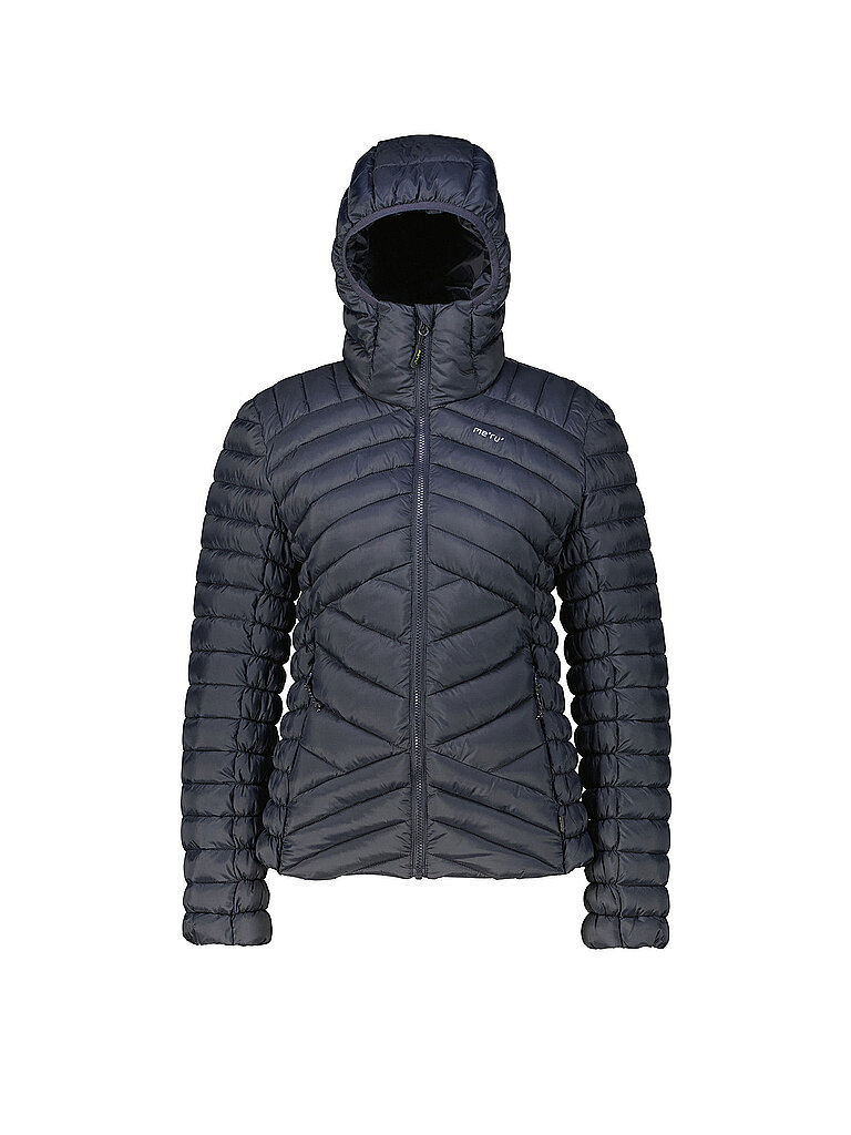 MERU Damen Isojacke Hawera Hoodie dunkelblau | M