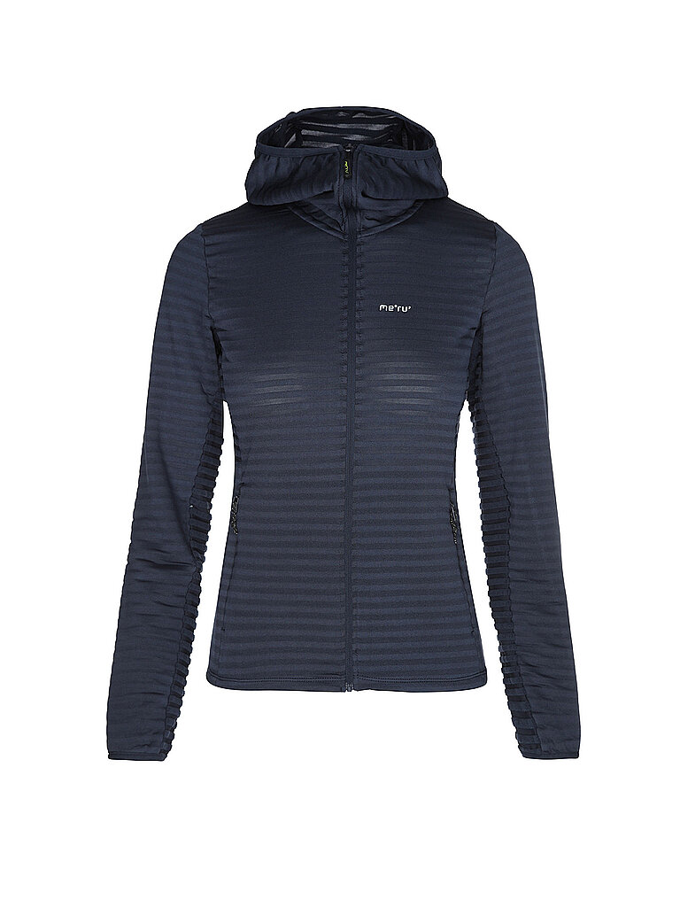 Meru Fleecejacke Butwal Hoodie Fleece Schwarz