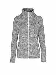 MERU | Damen Fleecejacke Bergen | hellgrau