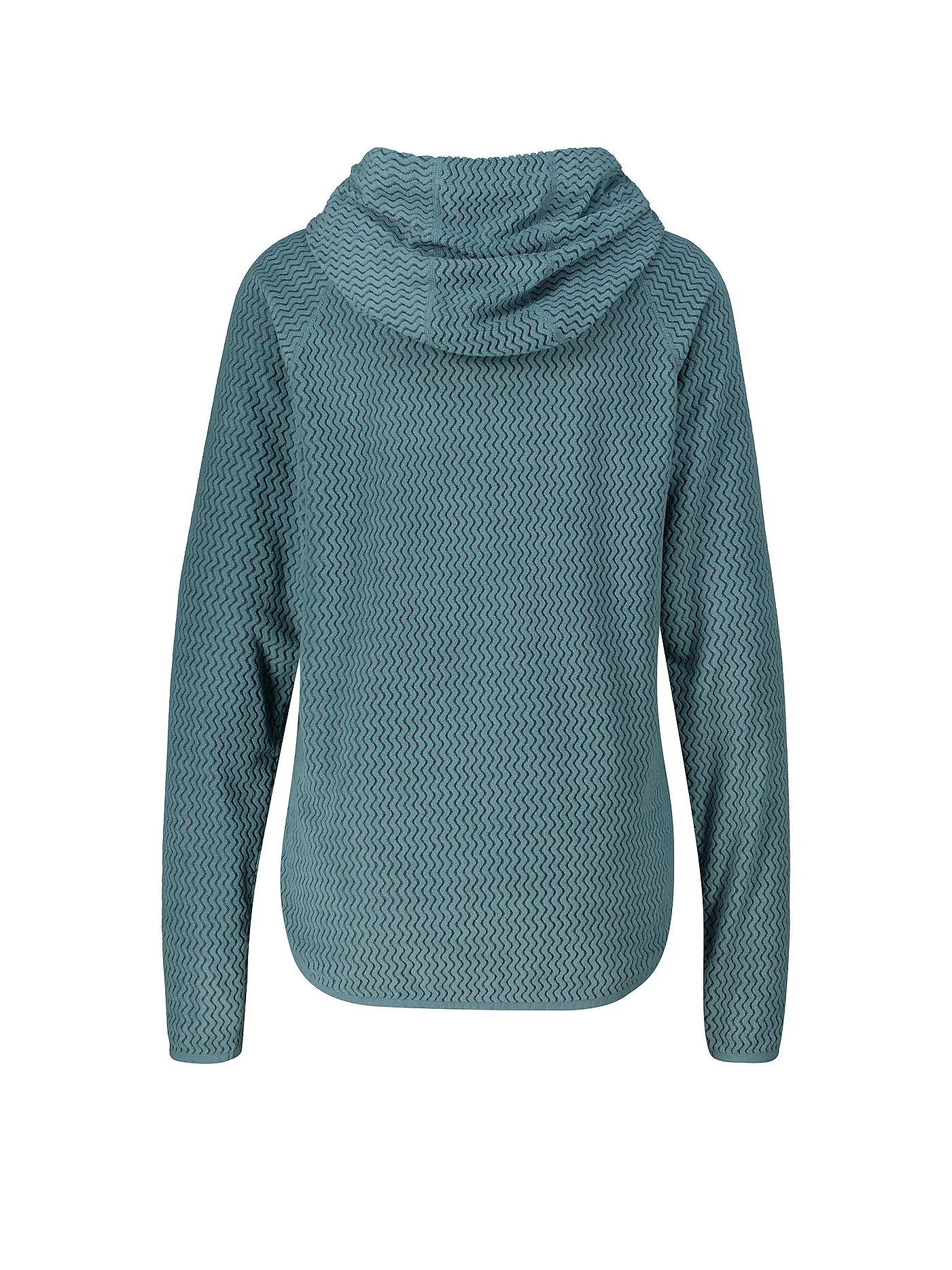 MERU | Damen Fleecejacke Calais Hoodie | petrol