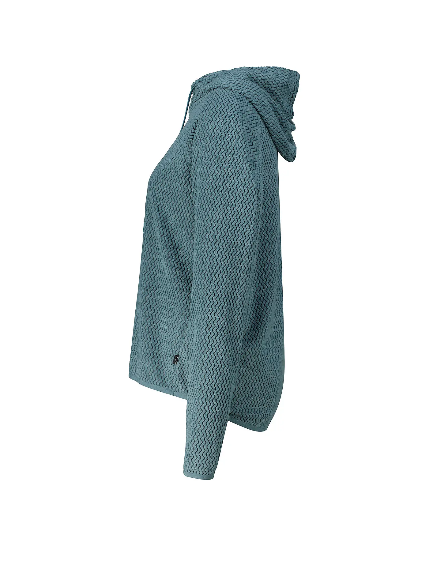 MERU | Damen Fleecejacke Calais Hoodie | petrol