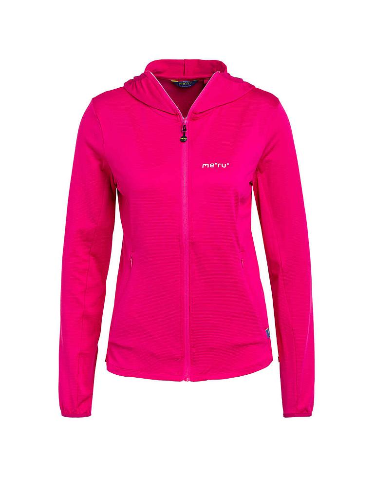 MERU | Damen Fleecejacke Foxton Waffel | pink