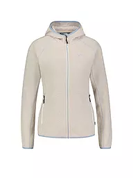 MERU | Damen Fleecejacke Horta Hoodie | beige