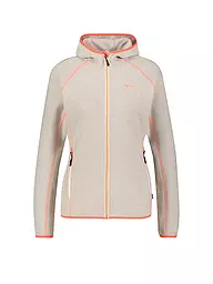 MERU | Damen Fleecejacke Horta Hoodie | beige