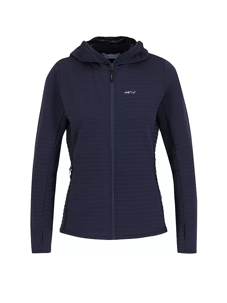 MERU | Damen Fleecejacke Moreno Hoodie | dunkelblau