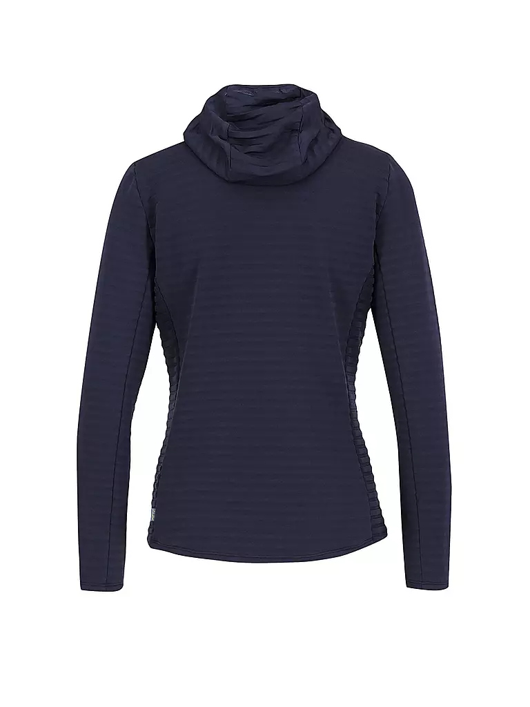 MERU | Damen Fleecejacke Moreno Hoodie | dunkelblau