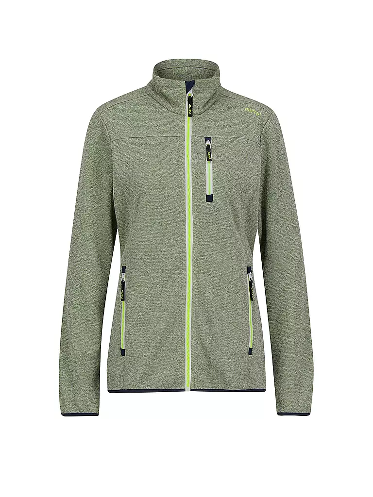 MERU | Damen Fleecejacke Talagante | gelb