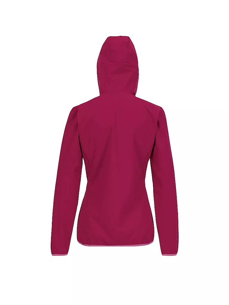 MERU | Damen Fleecejacke Talca Hoodie | beere