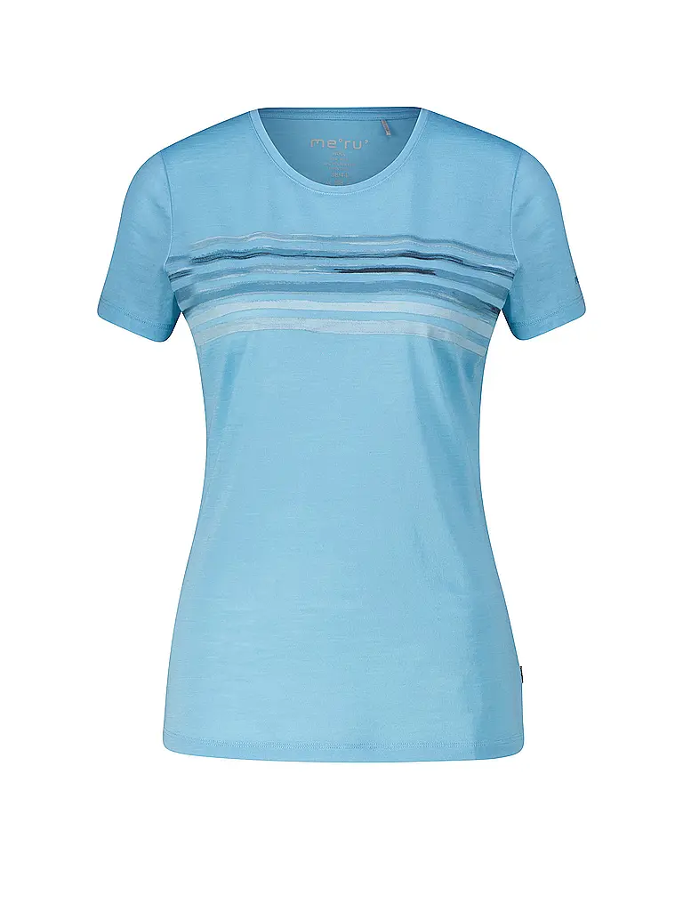 MERU | Damen Funktionsshirt Trelleborg Woolmix | hellblau