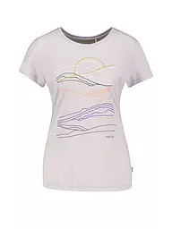 MERU | Damen Funktionsshirt Trofa Wool-Mix | hellgrau
