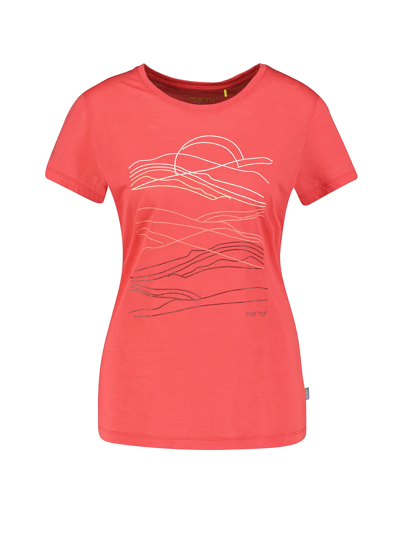 MERU | Damen Funktionsshirt Trofa | koralle