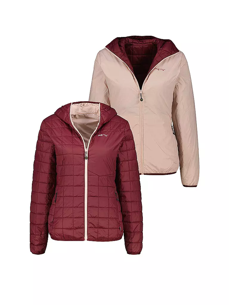 MERU | Damen Isolationsjacke Naknek  | rot