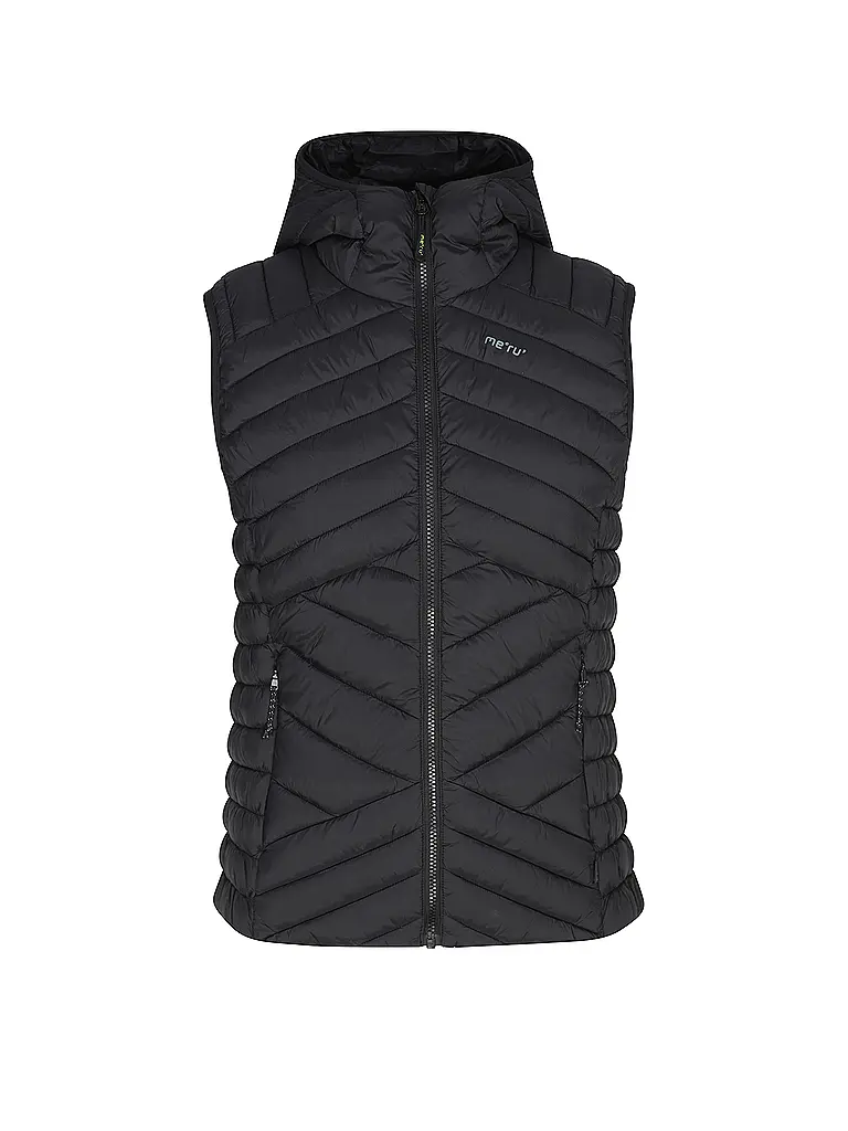 MERU | Damen Isoweste Rakaia Hoodie | schwarz