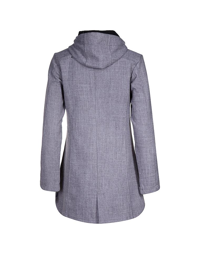 MERU | Damen Softshell-Mantel Gaberl | grau