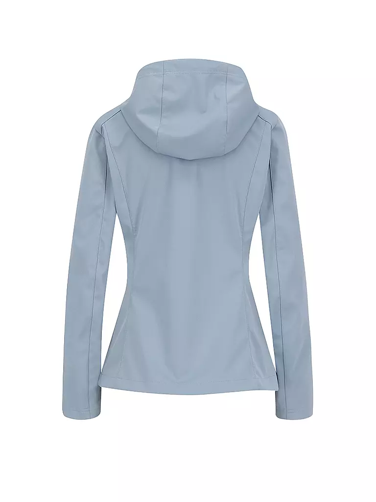 MERU | Damen Softshelljacke Meaux Hoodie | grau