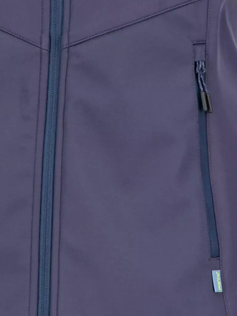 MERU | Damen Softshelljacke Meaux Hoodie | schwarz