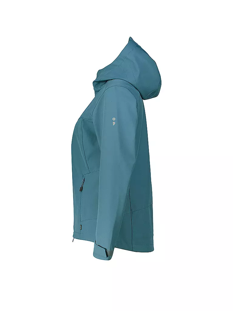 MERU | Damen Softshelljacke Toulouse Hoodie | dunkelblau