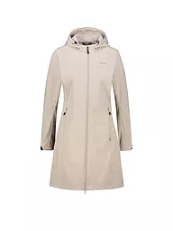 MERU |  Damen Softshellmantel Brest  | hellgrau