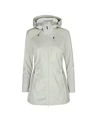 MERU | Damen Softshellmantel Vejen  | hellgrau