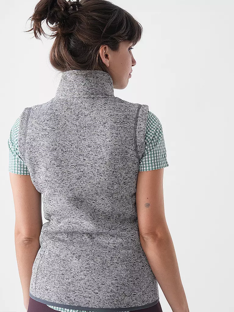 MERU | Damen Weste Bergen | hellgrau