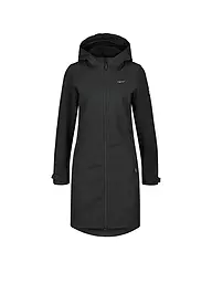 MERU | Damen Winter Softshellmanten Touloluse Hoodie | schwarz