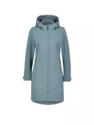 MERU | Damen Winter Softshellmanten Touloluse Hoodie | grau