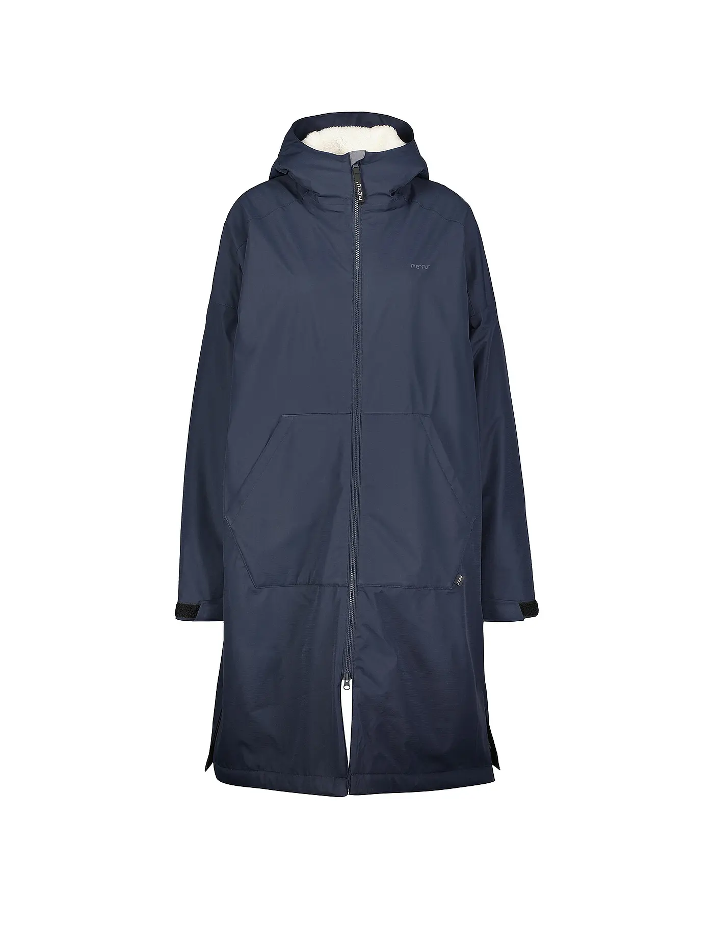 MERU | Damen Wintermantel Aalborg Loos Packable Hoodie | dunkelblau