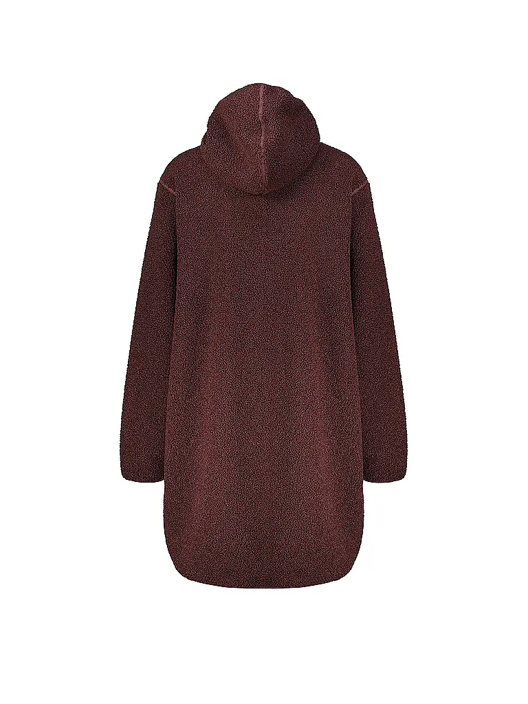 MERU | Damen Wintermantel Sigtuna Teddyfleece Hoodie | 