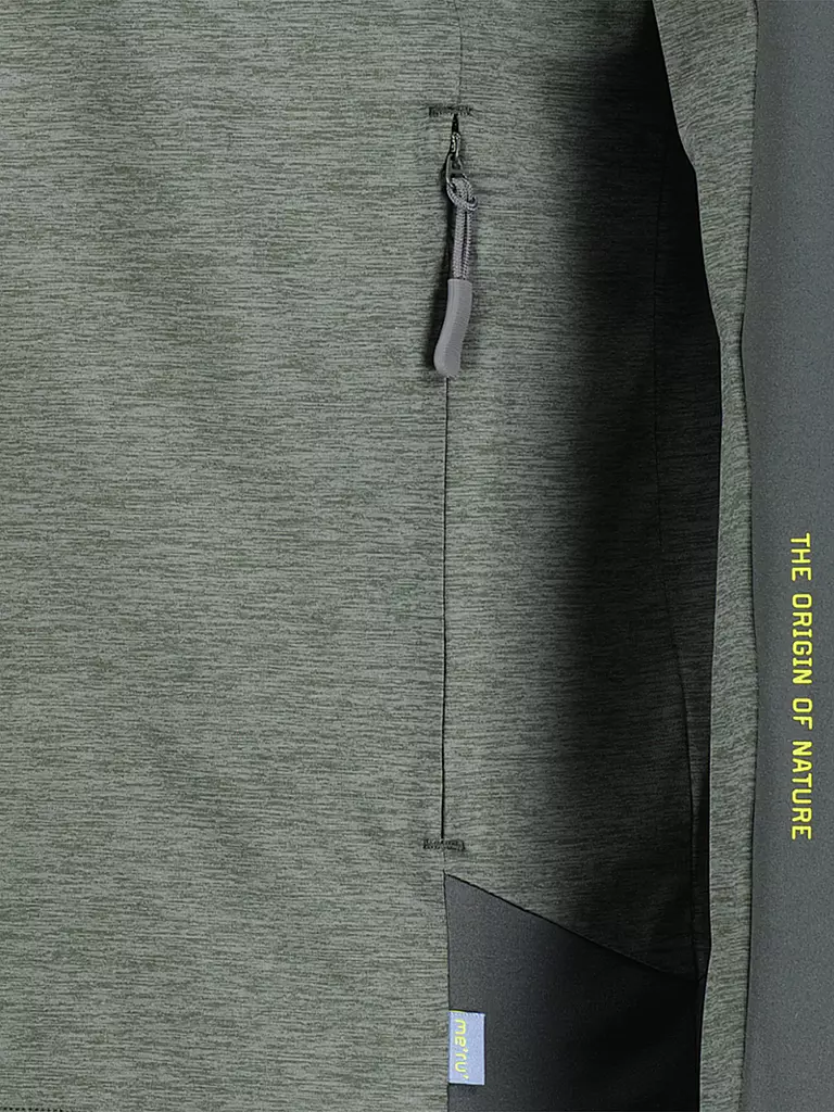 MERU | Herren Fleecejacke Borba Powerstretch | grau