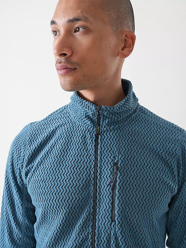 MERU | Herren Fleecejacke Calais Hoodie | petrol