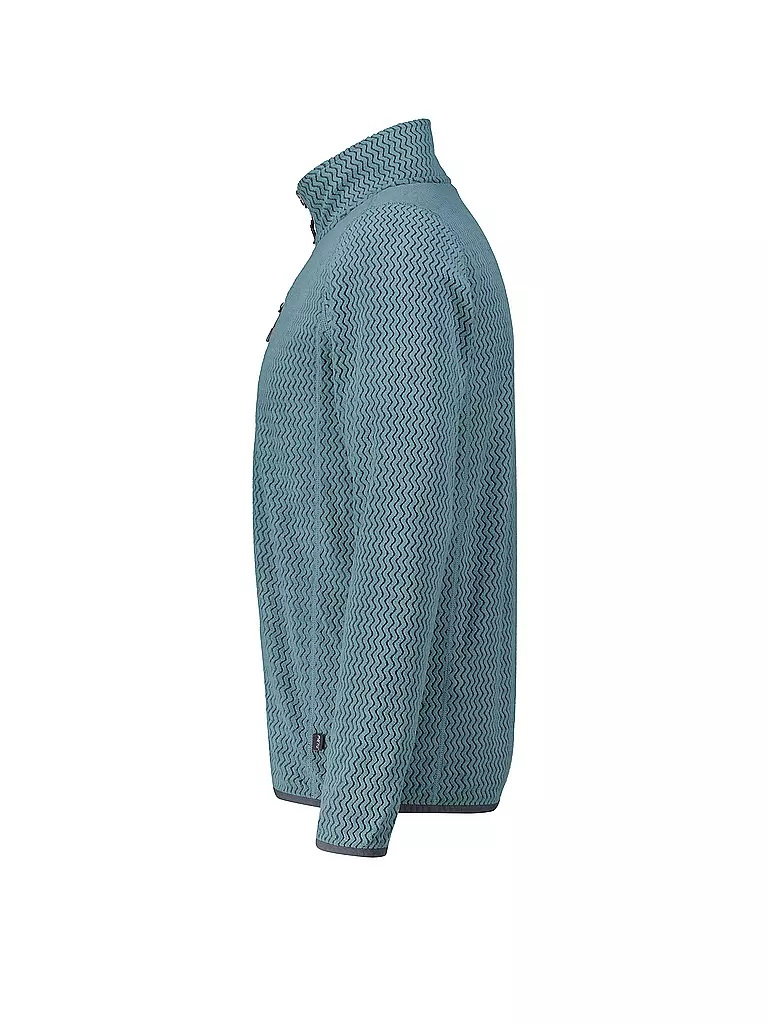 MERU | Herren Fleecejacke Calais Hoodie | petrol