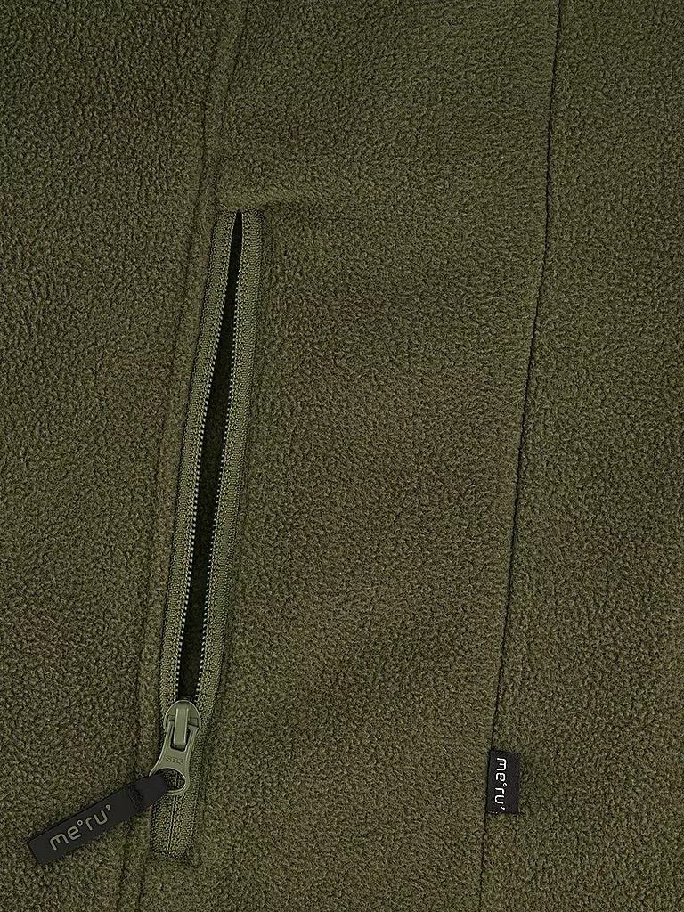 MERU | Herren Fleecejacke Smethwick | dunkelrot