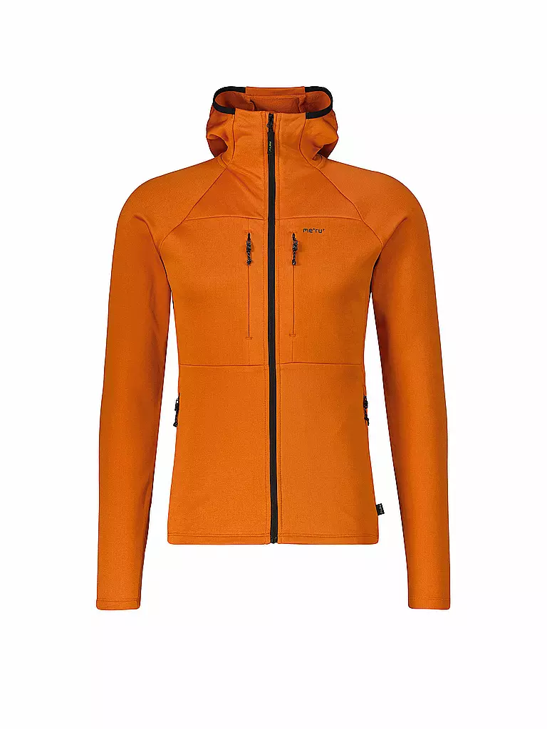 MERU | Herren Fleecejacke Tyonek Hoodie | kupfer