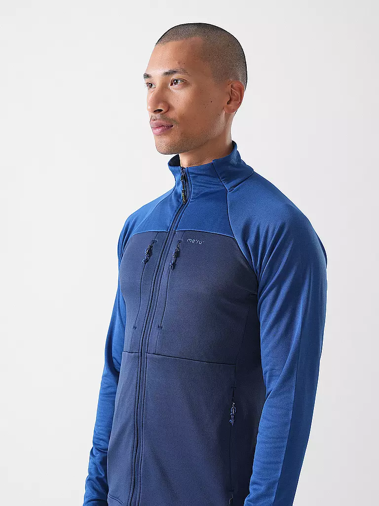 MERU | Herren Fleecejacke Tyonek | dunkelblau