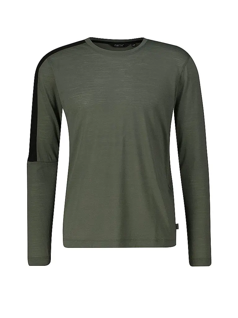 MERU | Herren Funktionsshirt Bloxwich Woolmix | olive