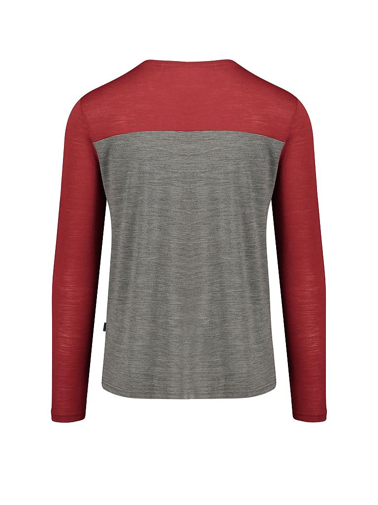 MERU | Herren Funktionsshirt Fauske Merino | rot