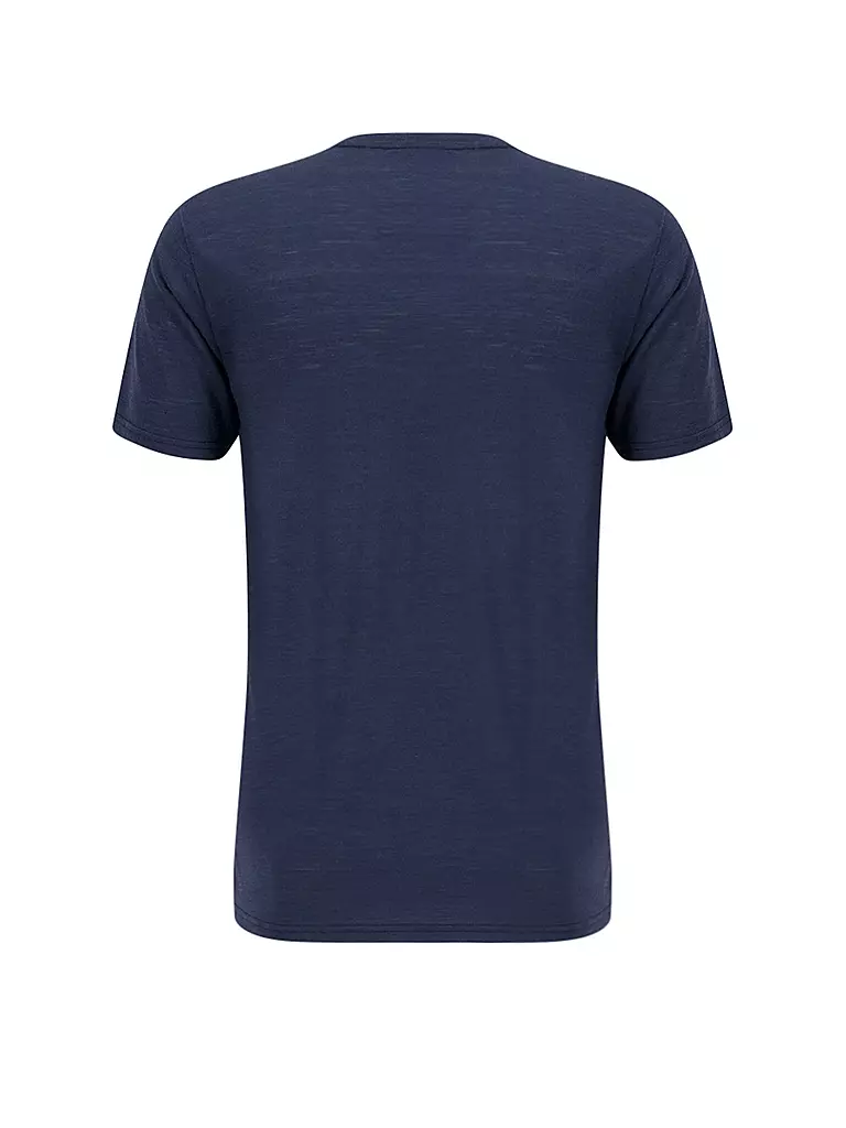 MERU | Herren Funktionsshirt Horsens Wool | dunkelblau