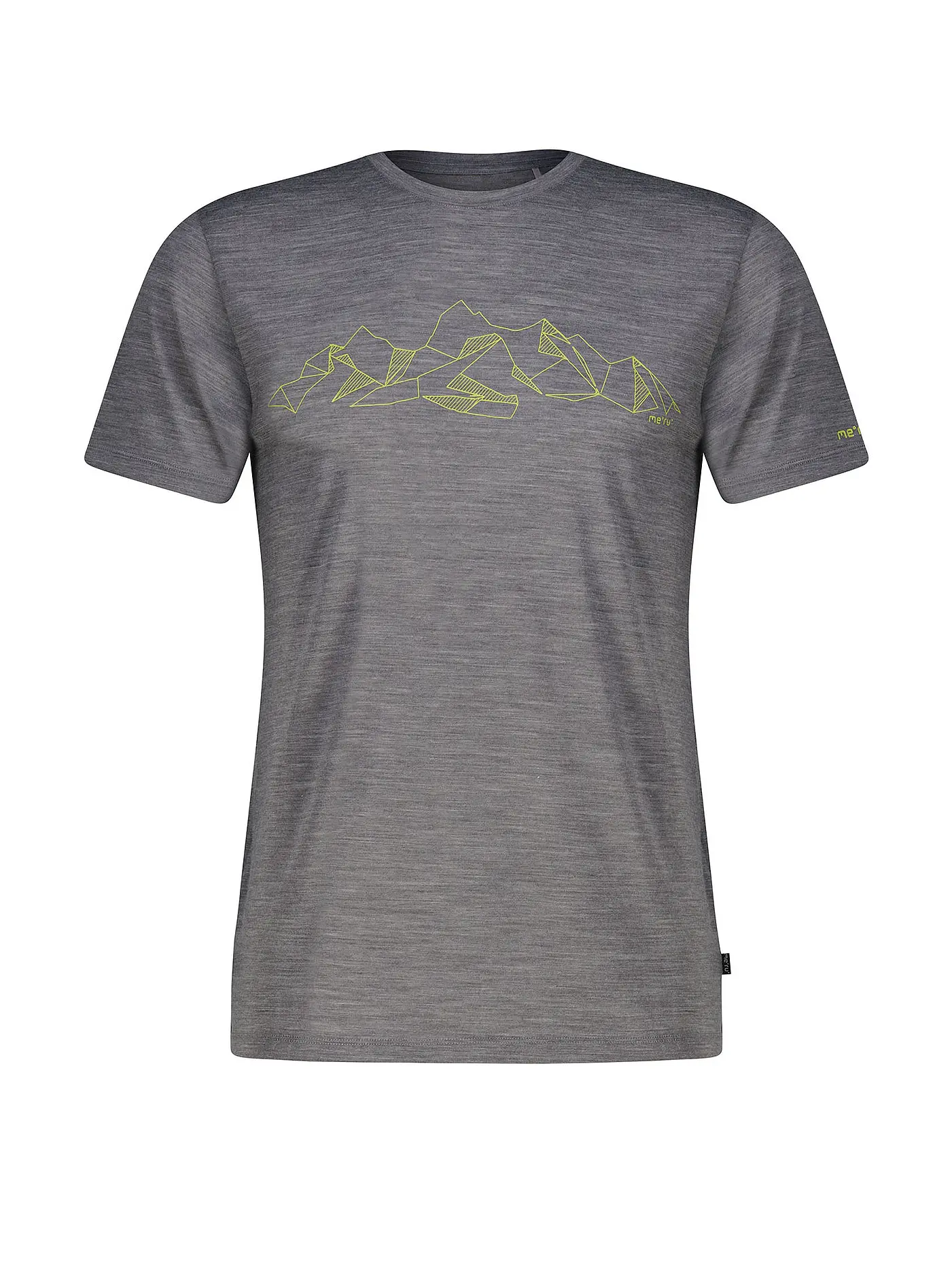 MERU | Herren Funktionsshirt Laholm Woolmix | grau