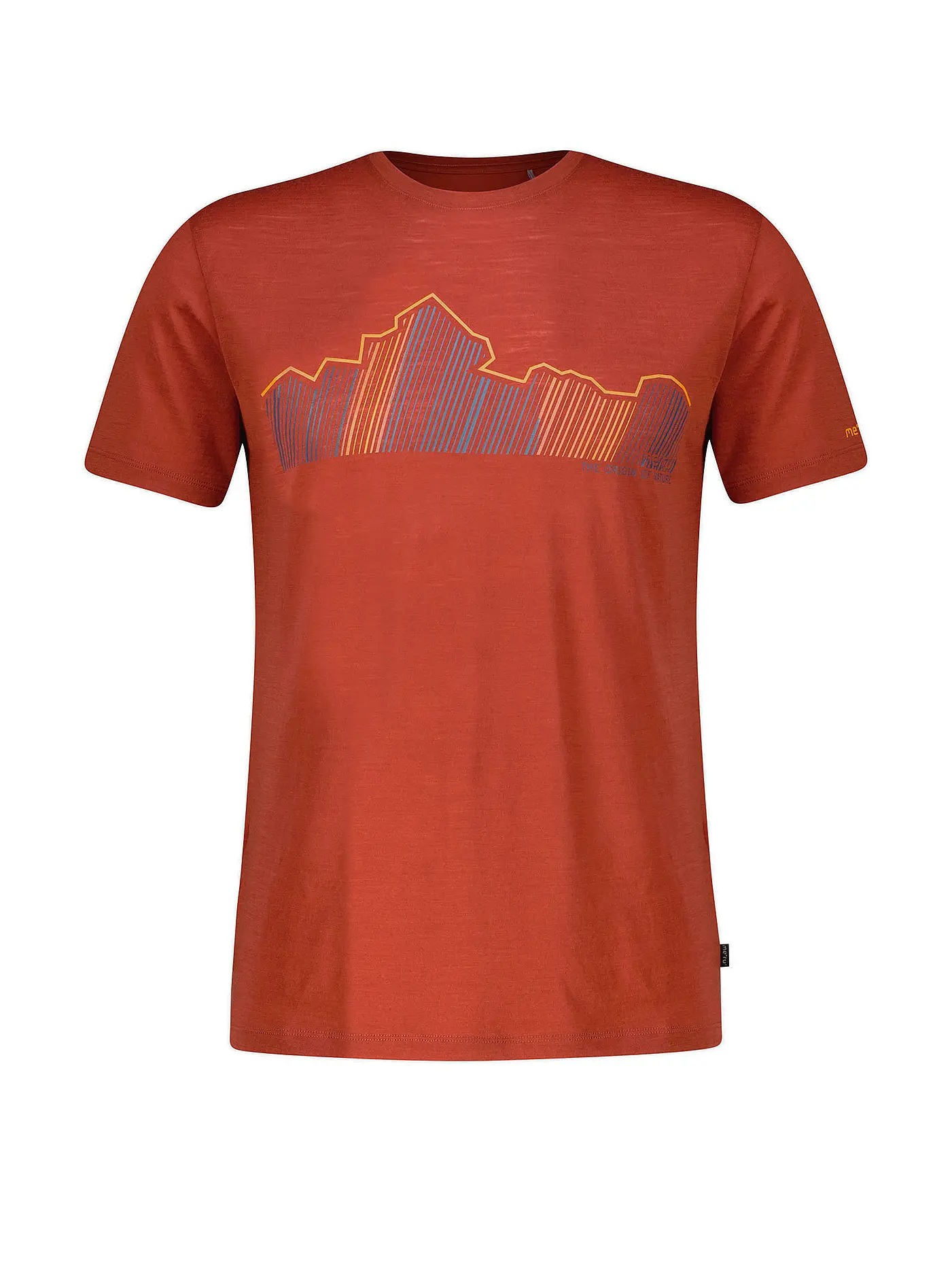 MERU | Herren Funktionsshirt Laholm Woolmix | dunkelrot