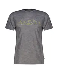MERU | Herren Funktionsshirt Laholm Woolmix | grau