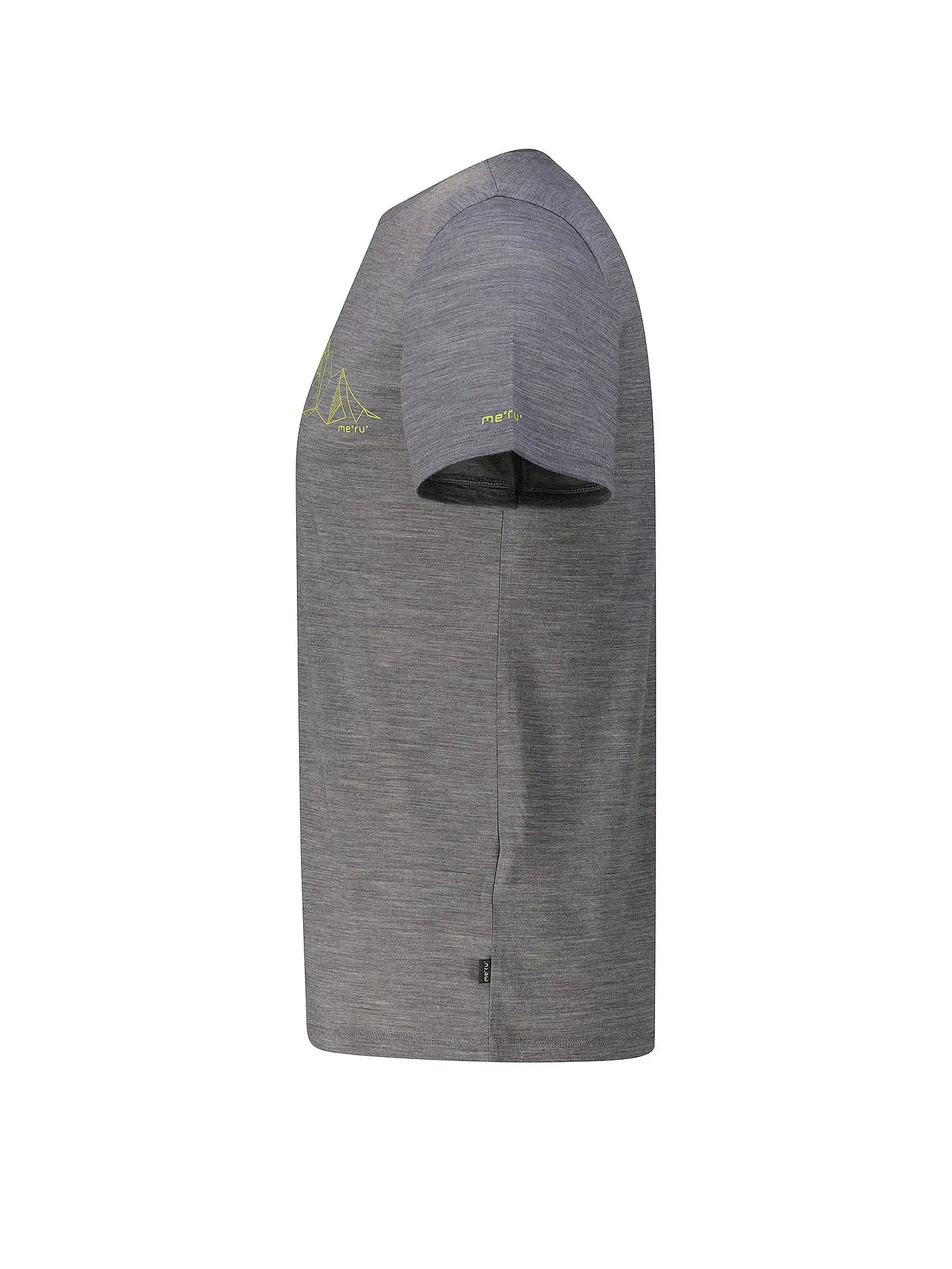 MERU | Herren Funktionsshirt Laholm Woolmix | grau