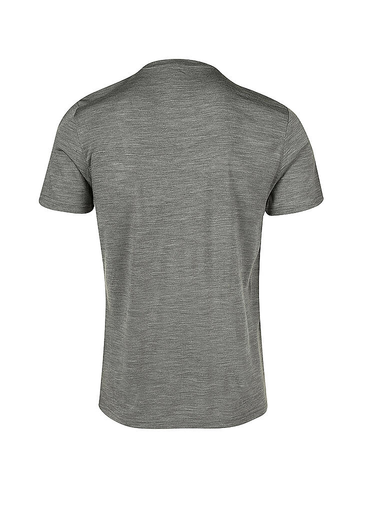 MERU | Herren Funktionsshirt Tumba Wolle | grau