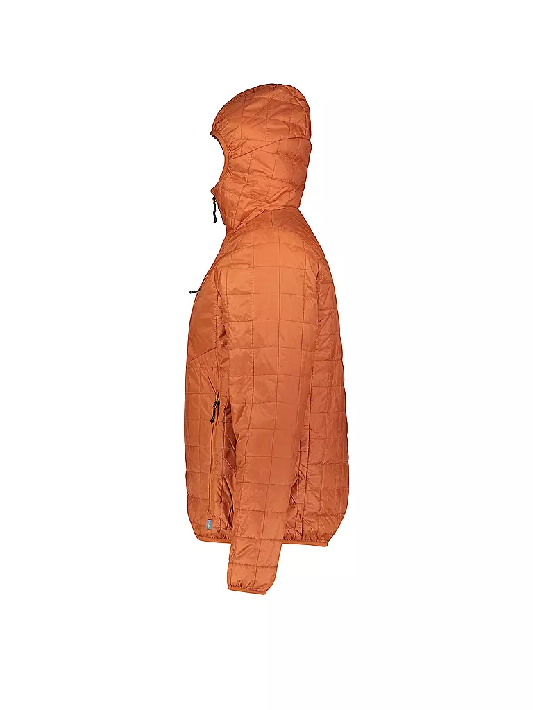 MERU | Herren Isolationsjacke Naknek Hoodie | orange