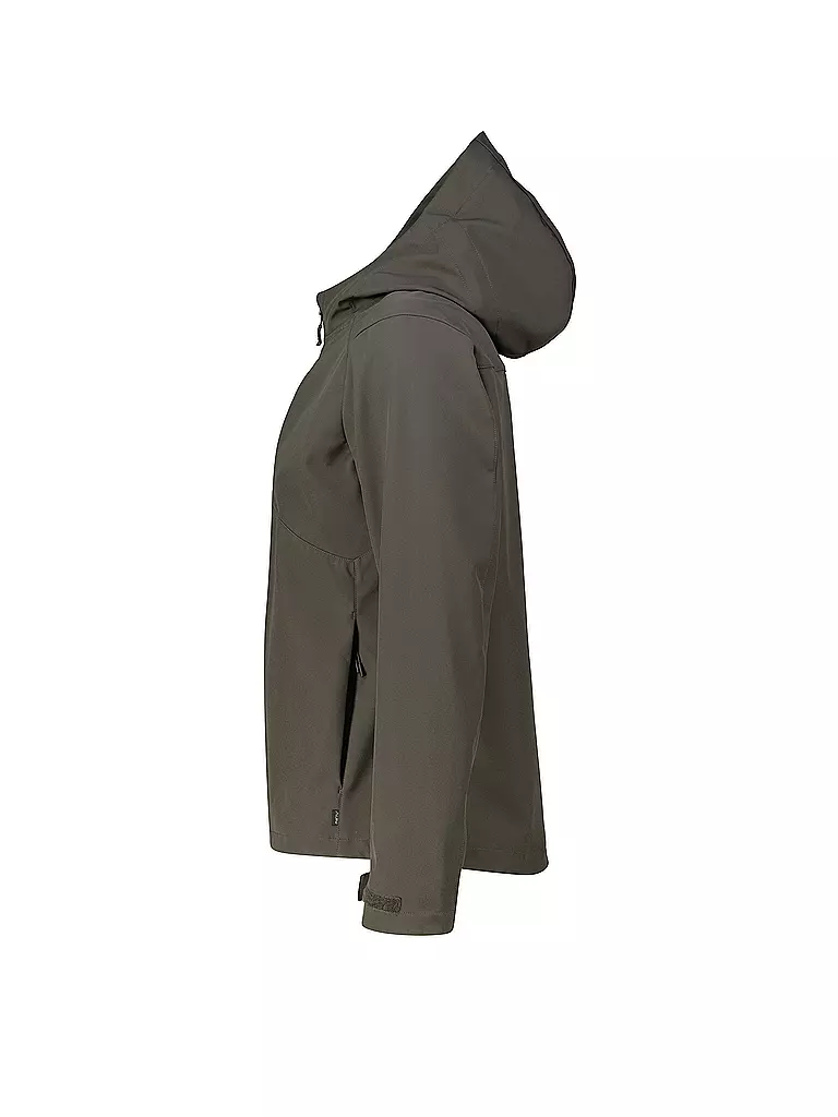 MERU | Herren Softshell Jacke Toulouse Hoodie | dunkelgrün