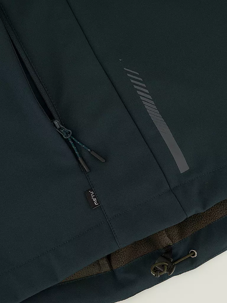 MERU | Herren Softshell Jacke Toulouse Hoodie | grau