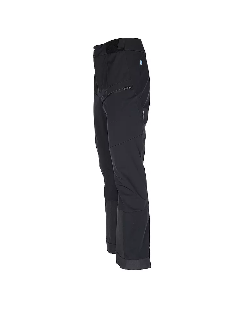 MERU | Herren Softshell Wanderhose Huara Light | schwarz