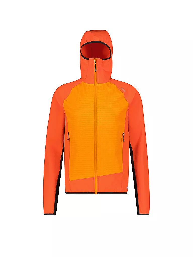 MERU | Herren Softshelljacke Geelong Hoodie | orange